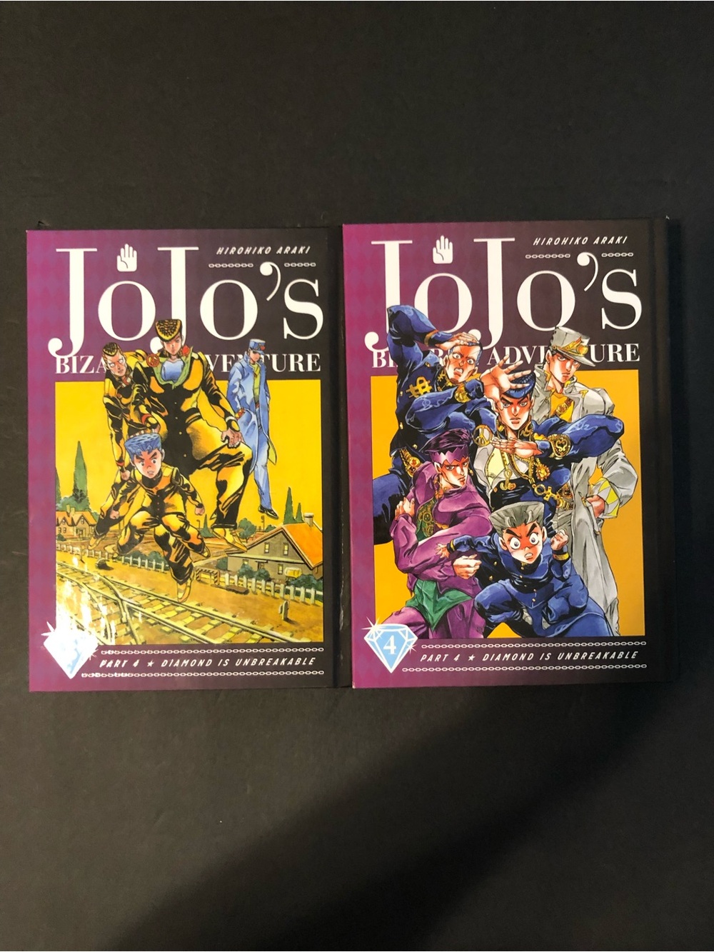 JoJo's Bizarre Adventure Diamond is Unbreakable Manga Volumes 3 & 4 -G